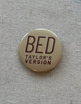 BED Taylor's Version pin - Kate Opal Creative