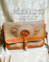 Handpainted Vintage Dooney & Bourke crossbody bag
