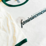 Femininomenon ringer tee
