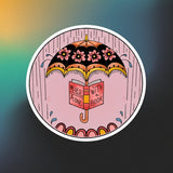 Never along with a book sticker