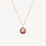 Strawberry Quartz Cherie Necklace - Hye Jane