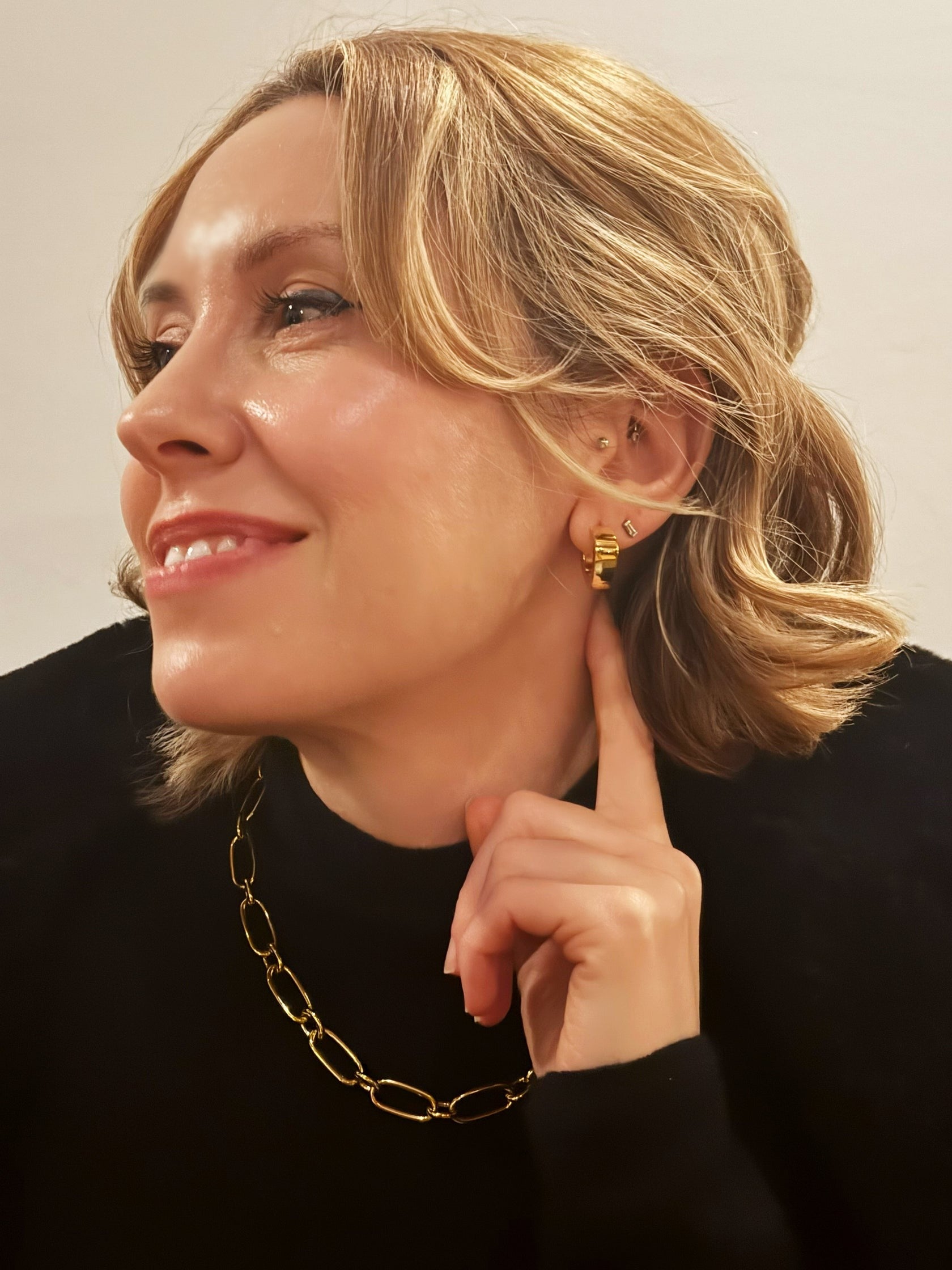 Gold Lauren Necklace - Hye Jane