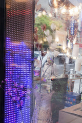 LED Lights and Pedestrian | Window Works Series | - Geanna Merola
