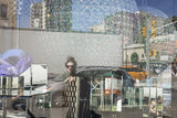 Woman Walking | Window Works Series | - Geanna Merola