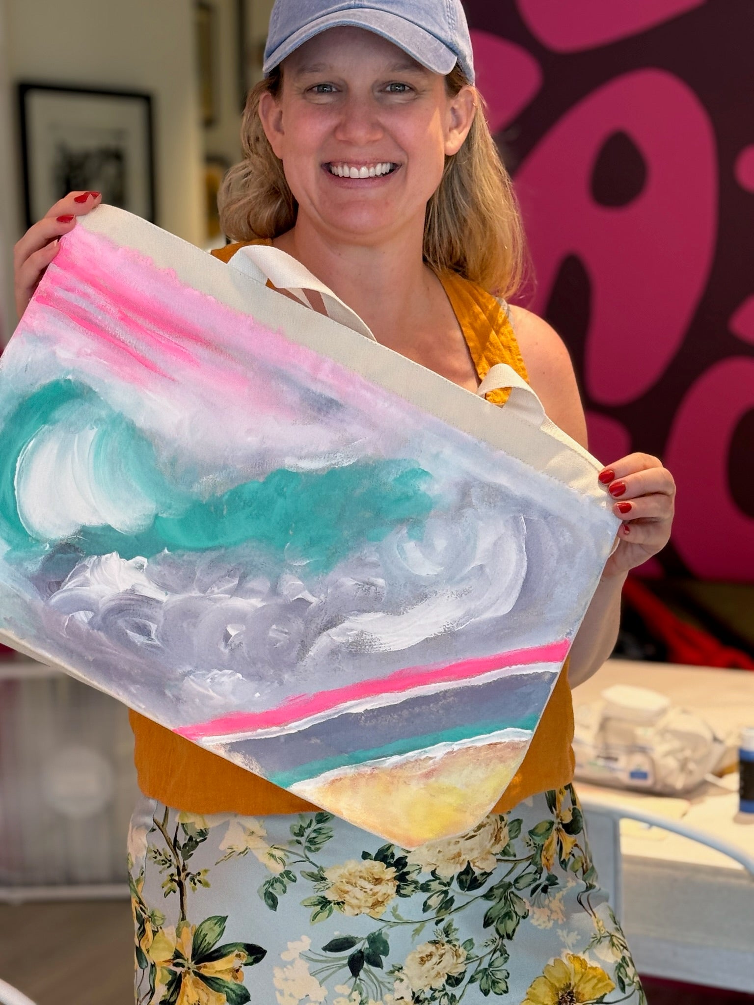Art à la Carte - Paint Your Beach Bag