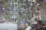 Woman in White | Window Works Series | - Geanna Merola