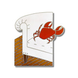 "Crab" Cloisonné Brooch (1980s)