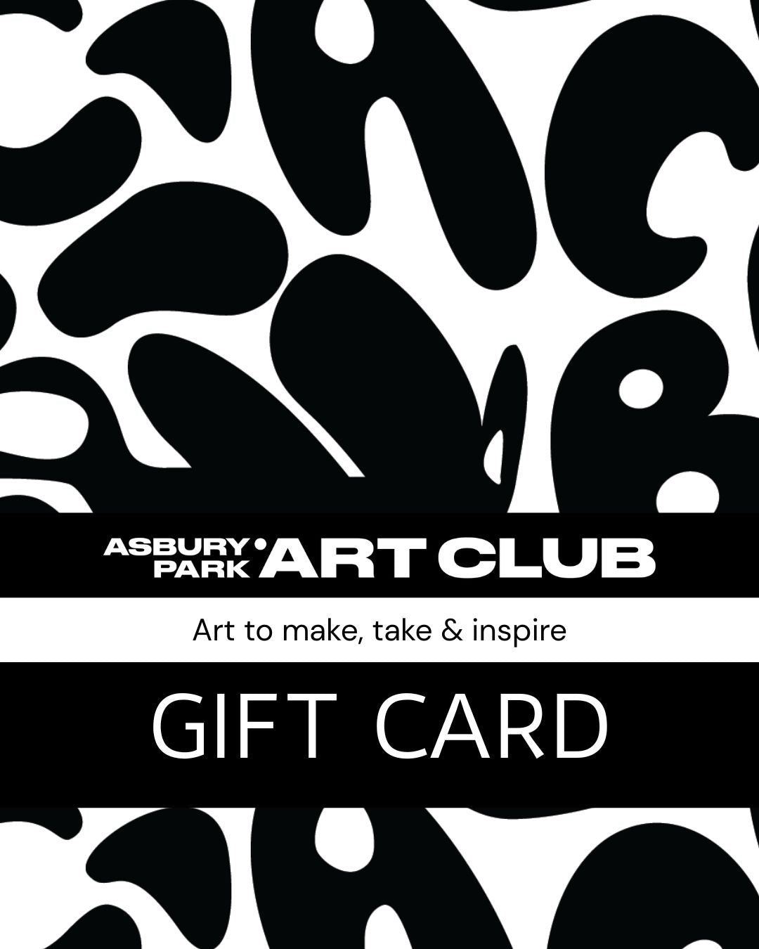 Asbury Park Art Club - Gift Card