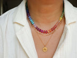 Rainbow Beaded Necklace - Hye Jane