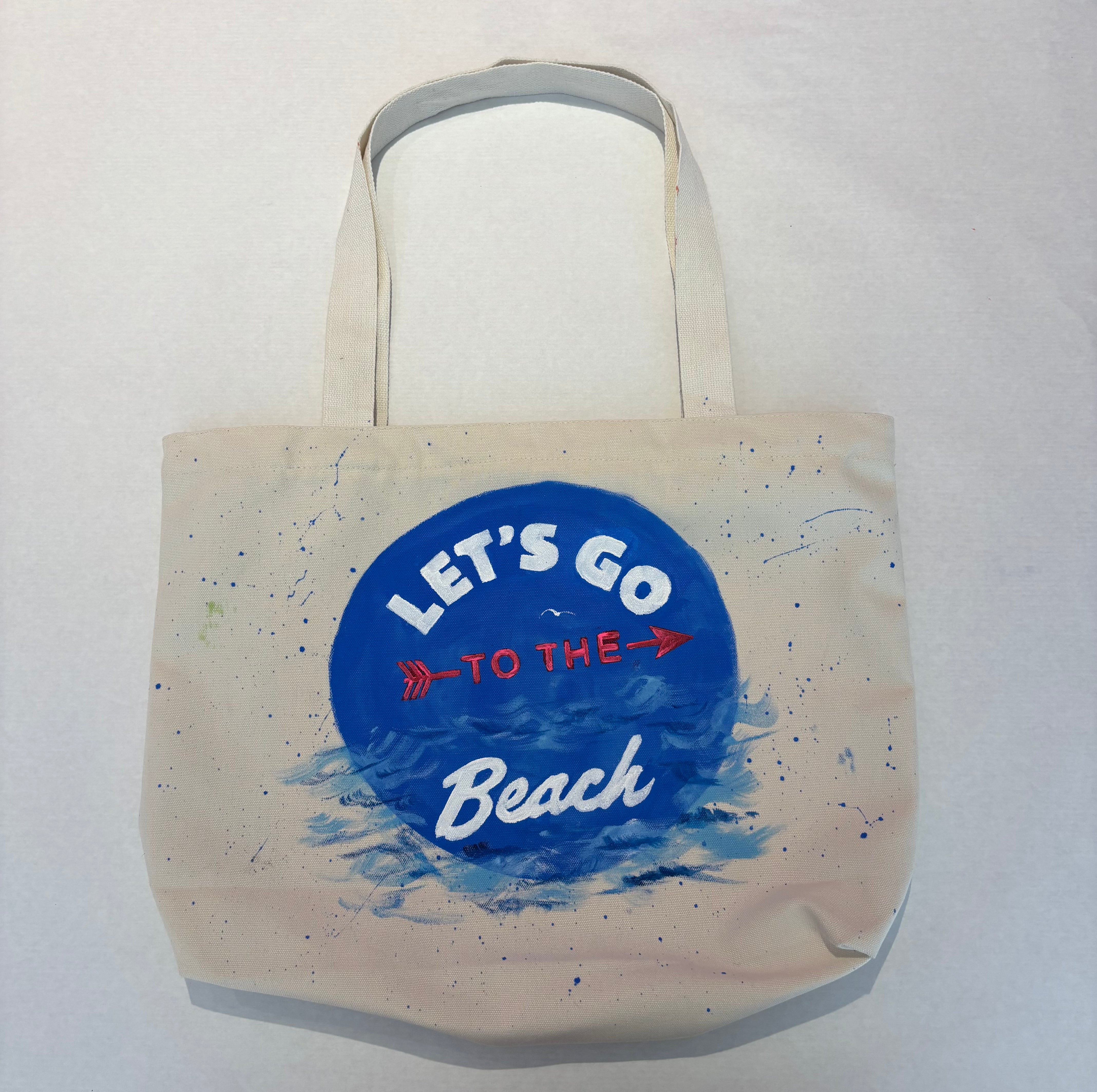 Art à la Carte - Paint Your Beach Bag
