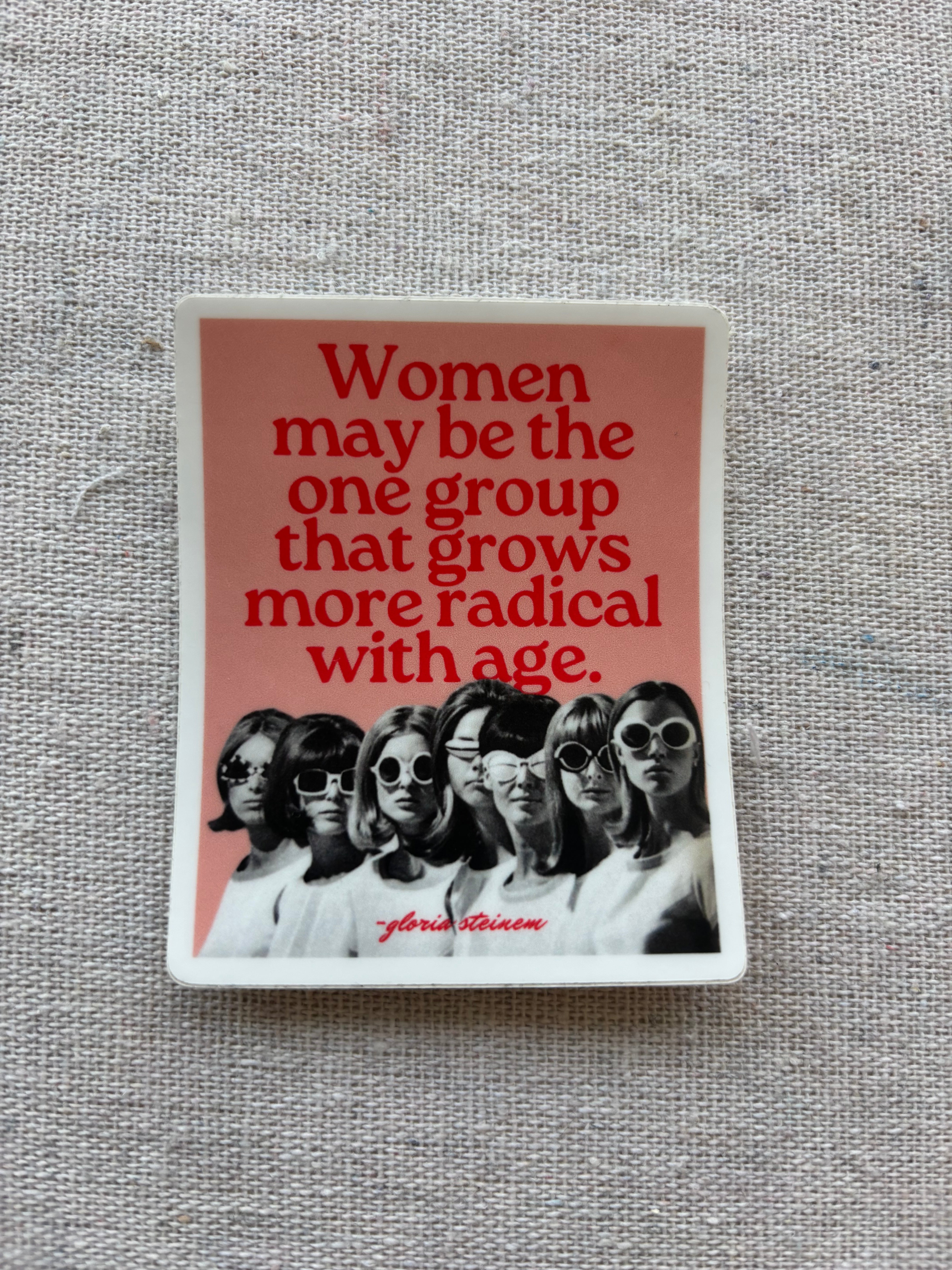 Women may be sticker - Kate Opal Creative