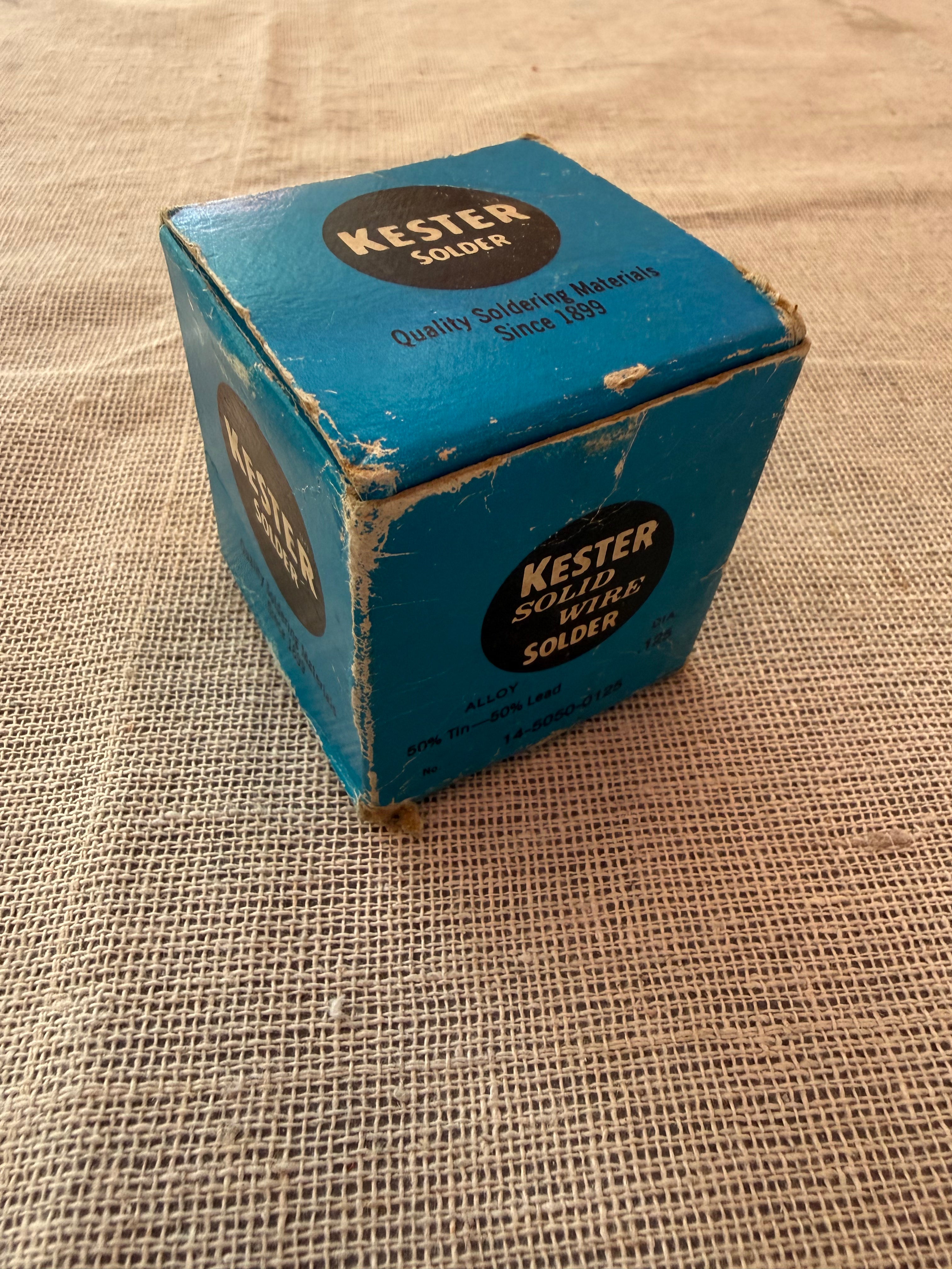 Kester Solid Solder wire 50/50 .125 16oz