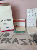 QuicKutz Spotlight Grand Alphabet Cookie Cutter Die Set