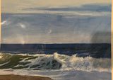 Afternoon Breakers-- Plein air