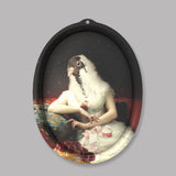 Rosita Pigeon Oval Tray