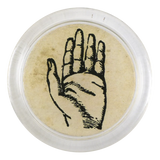 John Derian Vintage Iconic Hand 4" Coaster