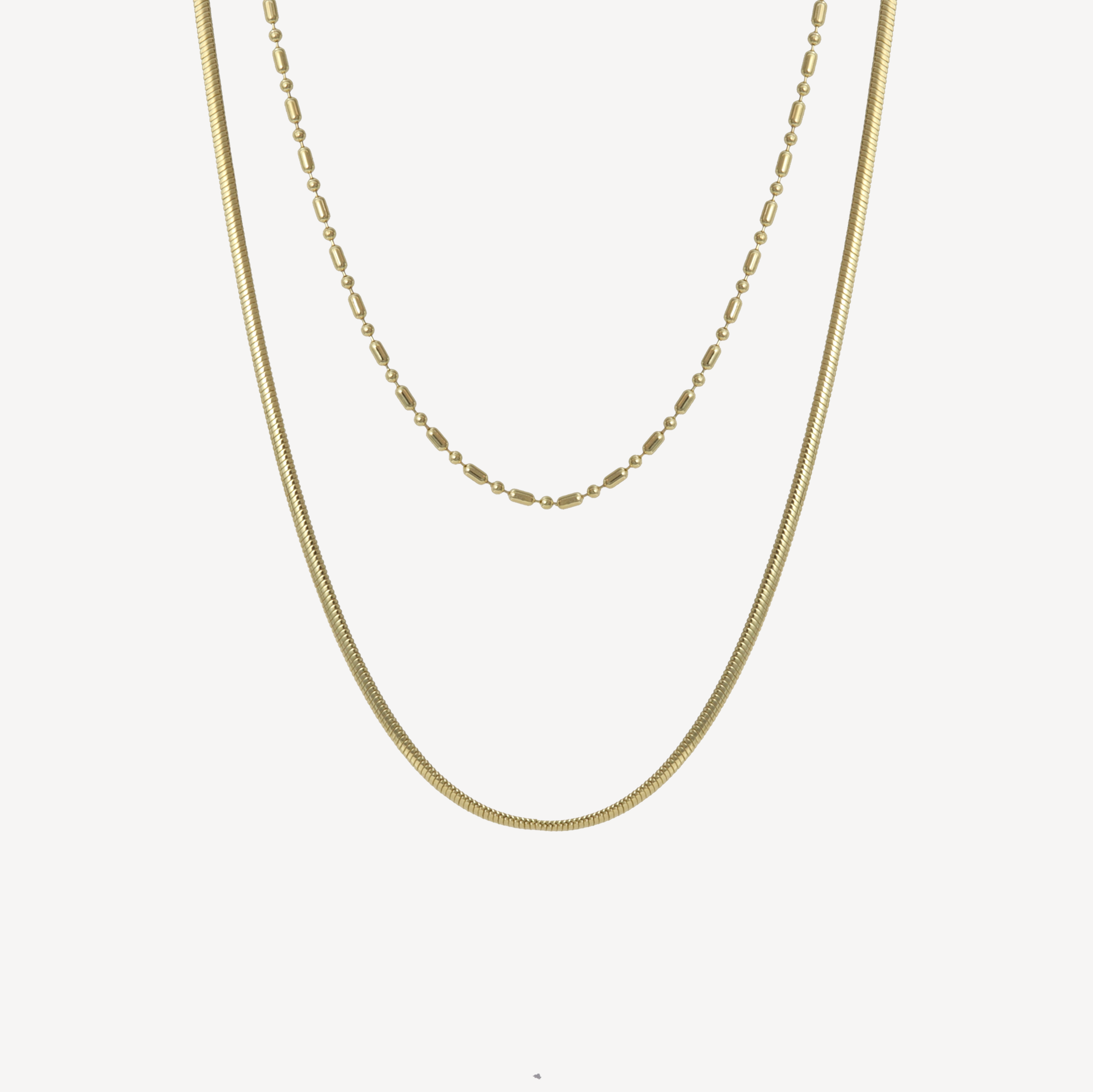 Romy Double Necklace - Hye Jane