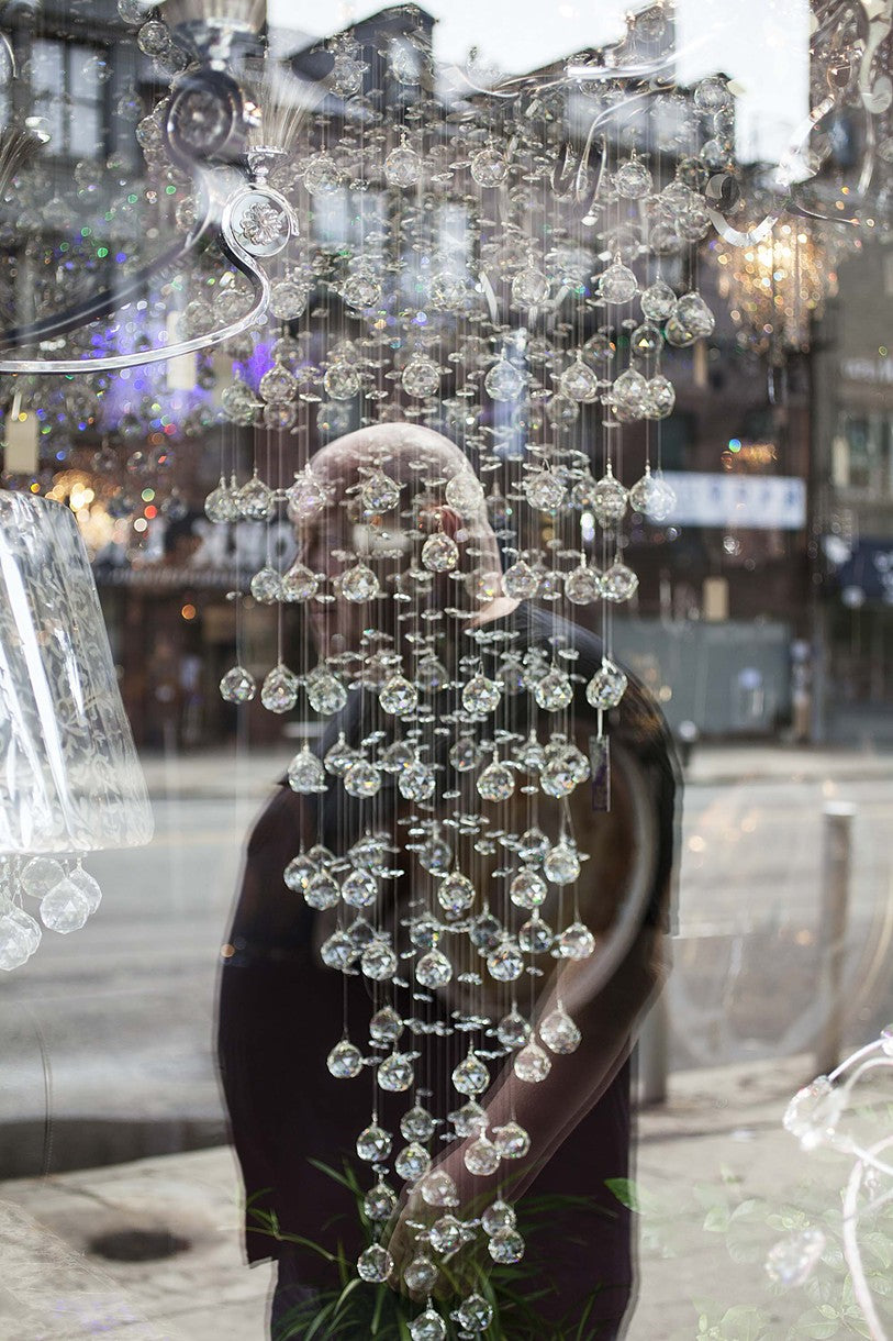 Bald Man | Window Works Series | - Geanna Merola