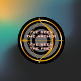 Archer / Hunger Games Mashup sticker