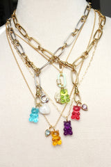 Quartz Gummy Bear Necklace - Hye Jane