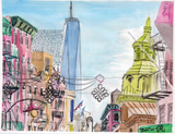 Mott Street - Lenore Mizarchi-Cohen