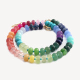 Rainbow Beaded Necklace - Hye Jane