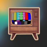 Read More Books TV sticker