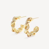 Goldie Hoop Earrings - Hye Jane