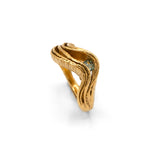 SCOURGED RING Gold - Madeline Elizabeth
